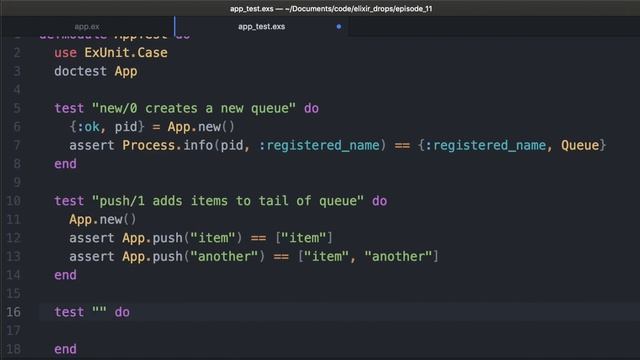 Writing Tests in Elixir смотреть онлайн