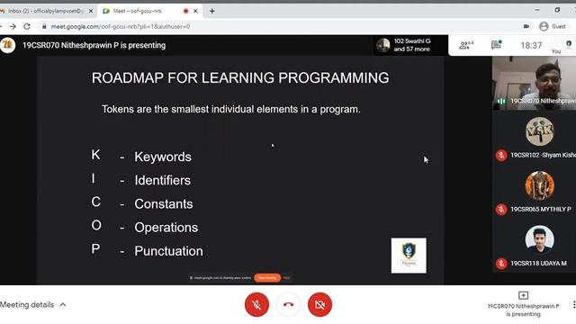 What is competitive programming? || session 1 || part 2 || Pylamp || Association of CSE || VCET смотреть онлайн