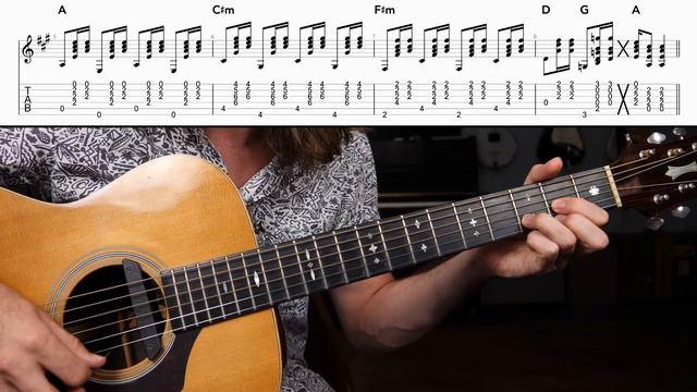 The Beatles "Help" - Easy Guitar Songs Lesson смотреть онлайн