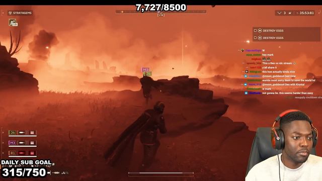 CRASHING OUT WHILE PROTECTING DEMOCRACY (Helldivers 2) смотреть онлайн