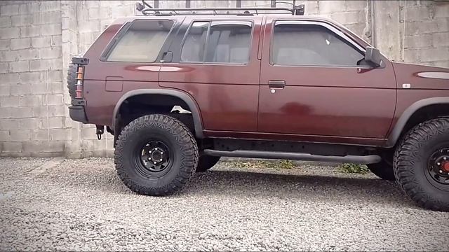 wd21 1990 Nissan Pathfinder 4 carrocería más 2 suspensión llantas 33 x 12.5 aro 15s смотреть онлайн