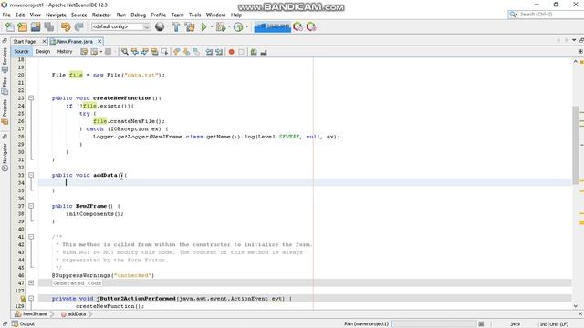 How to CRUD operation using .txt as database Part 1 смотреть онлайн