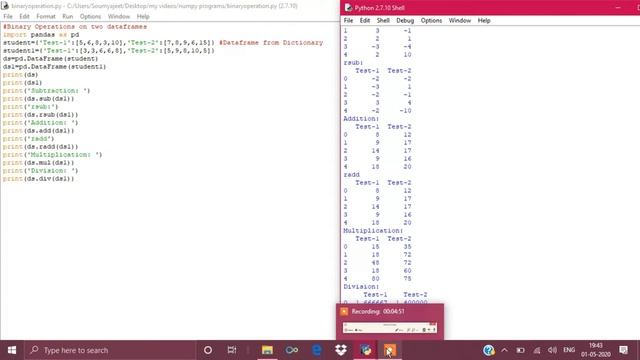Python Panda Aggregate Broadcast Binary Operations смотреть онлайн