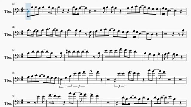 Trombone Sheet Music: How To Play Love Of My Life By Harry Styles