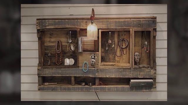 Как сделать декор стены старыми поддонами