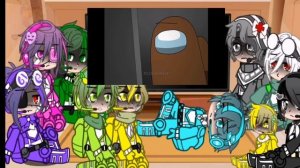 Rodamrix characters react to "Among Us Animation"(original story line)×part 2/?×Original