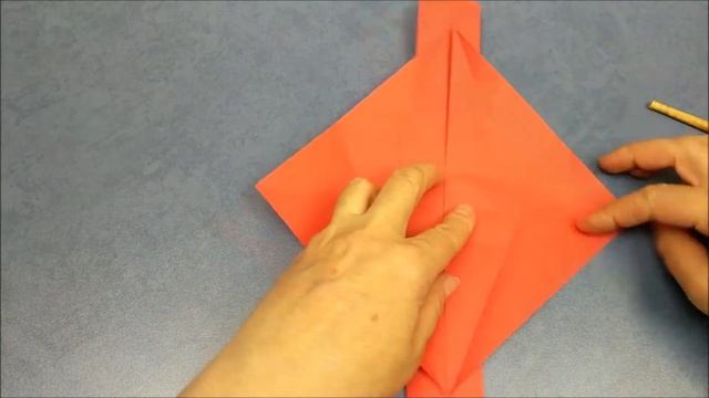 Корзинка из бумаги с сердечком | Origami Paper Basket