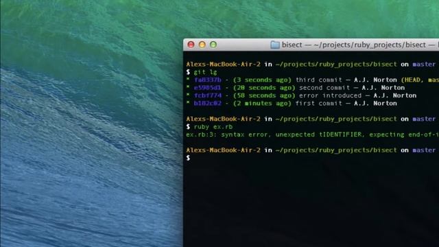 Git Guide: Finding Bugs with Git Bisect смотреть онлайн