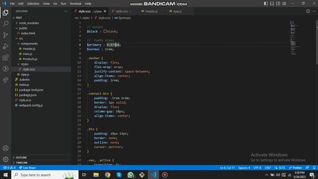 Design Header Menu Section ( Kabab Notation ) - Part 5 смотреть онлайн