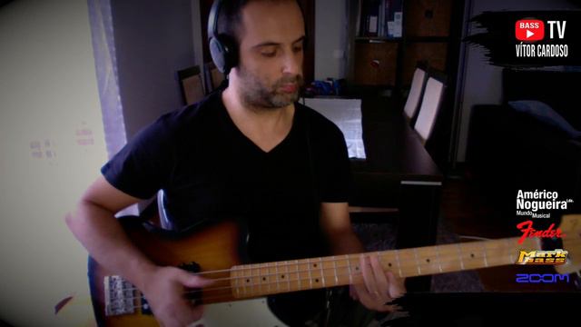 Fender Pawn shop Reverse Jaguar Bass - Level 42 - Mr Pink cover смотреть онлайн