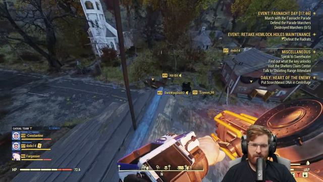 🔴Fasnacht Is Back And Hunting Rare Drops In Fallout 76 смотреть онлайн