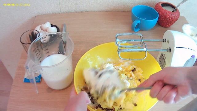 Творожная запеканка очень вкусная. Cheese is very tasty casserole. смотреть онлайн