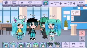 Гача лайф болит живот в школе