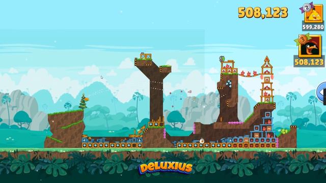 Angry Birds Friends Tournament 1035 Level four**No Power Ups ***Three Stars*** смотреть онлайн