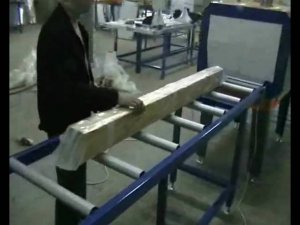 полуавтомат упаковки длинномеров в термоусадку