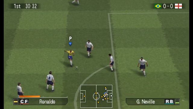 Pro Evolution Soccer 5 2005 PSP - RetroArch with PPSSPP