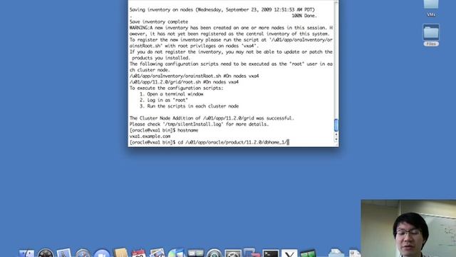 Part 5: Extend to 4th node; 3 nodes of Oracle RAC 11g R2 in VMWare смотреть онлайн