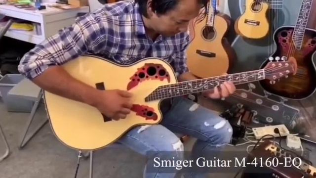 Smiger Ovation type Electric Box Guitar on MUSIC CHINA 2019 смотреть онлайн
