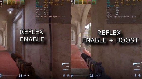 CS2 NVIDIA REFLEX ENABLE vs NVIDIA REFLEX ENABLE + BOOST (13 October 2023 Update)