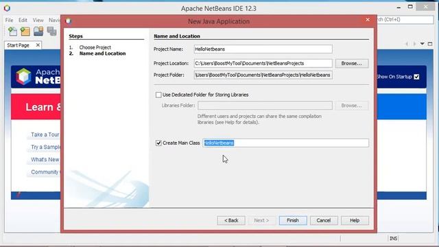 Create your first Java project with Netbeans 12.3 смотреть онлайн