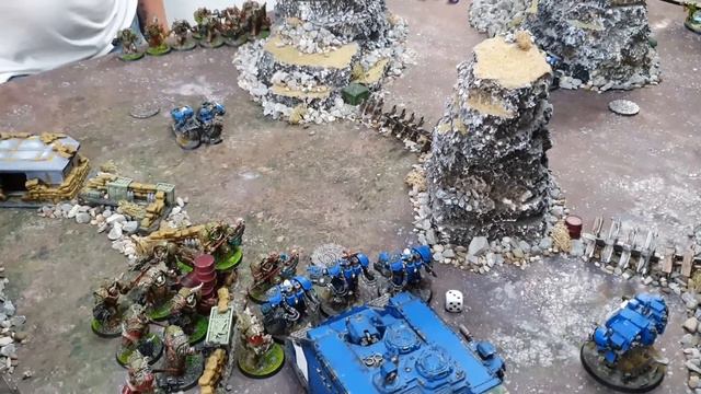 Space Marines vs Death Guard, 10th edition Warhammer 40k battle report смотреть онлайн