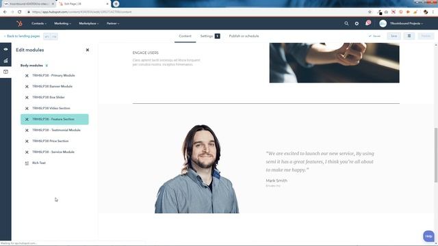 Webflow Service Landing Page - LP38 | HubSpot Marketplace | TRooInbound смотреть онлайн