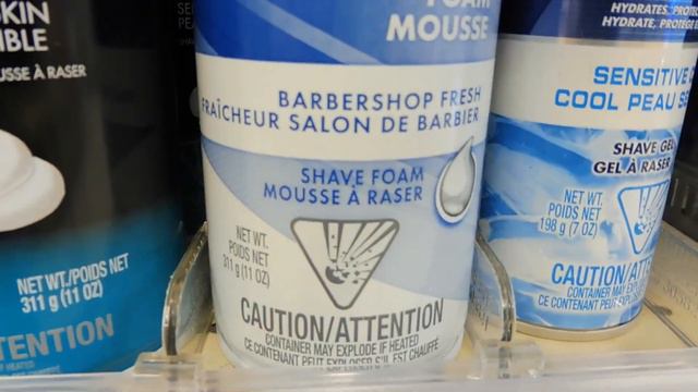 Walgreens Shaving Products (in Russian) -  Продукты для бритья в американском магазине Walgreens