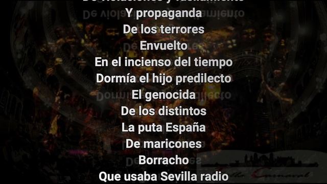 Pasodoble con Letra "Tres de noviembre". Comparsa "La ciudad invisible" (2023) смотреть онлайн