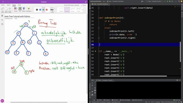 Part 5 - PreOrder Traversal of a Binary Tree with Python Implementation смотреть онлайн