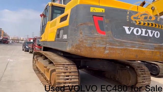 Large Crawler Used Volvo Excavator 48 Tons EC480DL 2019 Year