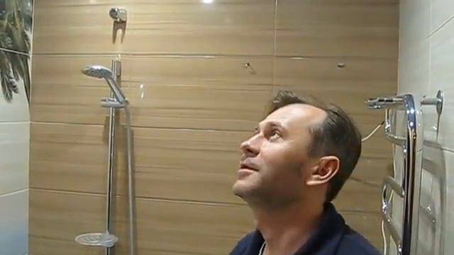 Натяжной потолок в ванной. смотреть онлайн