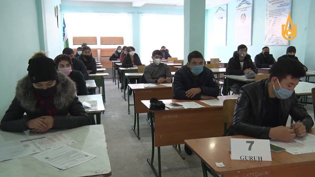 Репортаж о вступительных экзаменах в Алмалыкские техникумы и колледж смотреть онлайн