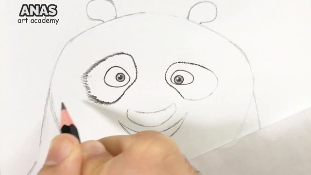 How to Draw Kung Fu Panda Po Step by Step смотреть онлайн