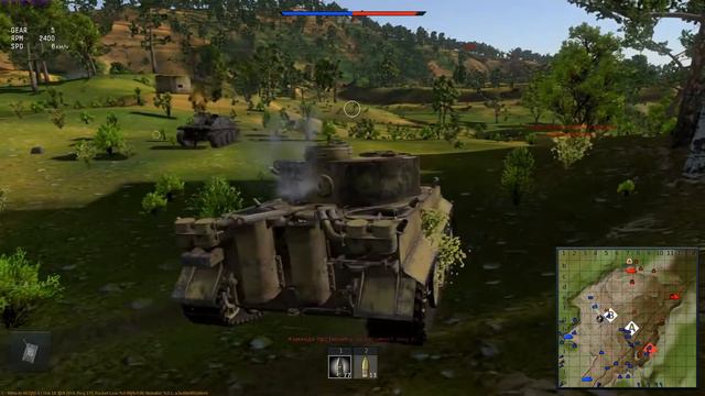 War Thunder Кубань Pz.Kpfw. VI Ausf. H1 Tiger #1 RA7581 смотреть онлайн