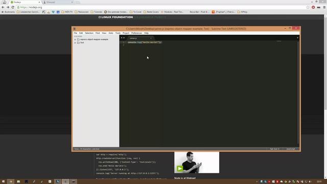 Node.js für Einsteiger und Umsteiger - Was ist Node.js? [Deutsch][HD] смотреть онлайн