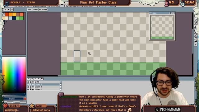 Pixel Art Class - Constructing a Character смотреть онлайн
