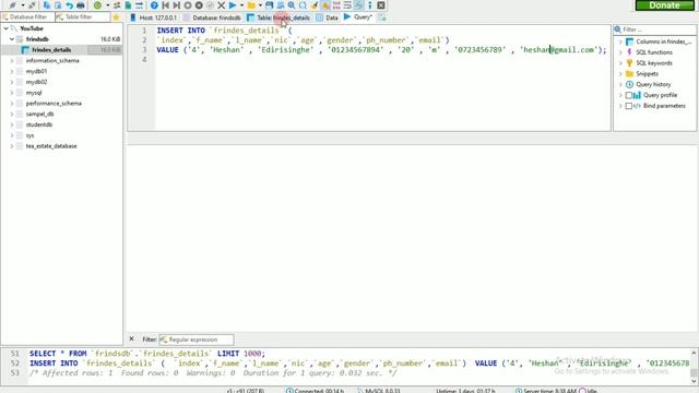 Creating database using Heidi SQL смотреть онлайн