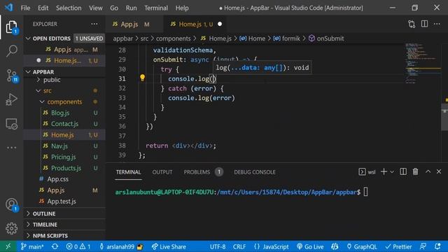 Setup Formik in React смотреть онлайн