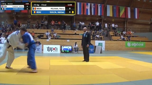 Judo.MD 2019 * PELIVAN , MDA + SULCA , ROU * G/M Junior European Judo Cup Paks, HUN смотреть онлайн