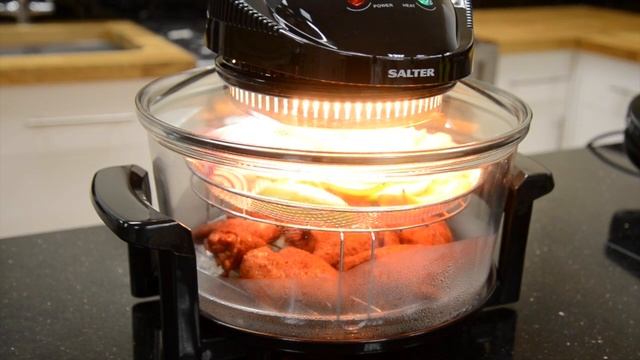 Salter Low Fat Fryer and Halogen Oven смотреть онлайн