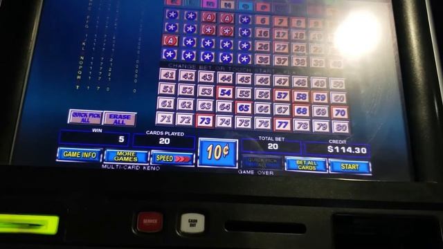 Keno Multi-card 6 out of 7, 5 out of 5 BIG WIN #KENONATION смотреть онлайн