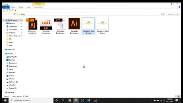 How to open ai, eps, jpeg, png file from desktop or illustrator | illustrator Tutorial - Class - 03 смотреть онлайн