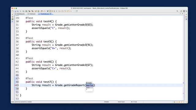 [HD] EECS1022 W21 - Java Tutorials - Week 3 - Part G - Helper Method, Using Disjunction, Negation смотреть онлайн