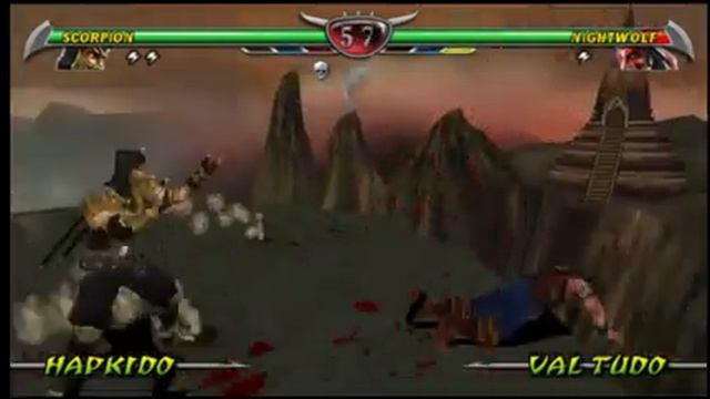 Mortal Kombat Unchained Scorpion Arcade Tower Playthrough смотреть онлайн