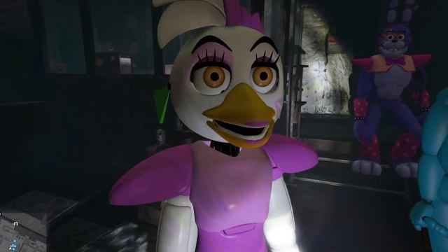 CAN GLAMROCK ANIMATRONICS SAVE ROCKSTAR CHICA? GTA 5 FNAF MODS смотреть онлайн
