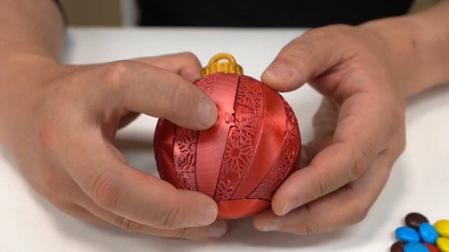 Foldable Christmas ornament - Diagonal print on prusa смотреть онлайн