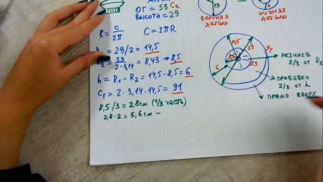 Как Сделать Расчеты для Берета Связанного Спицами. Урок 1 (ч. 1) смотреть онлайн