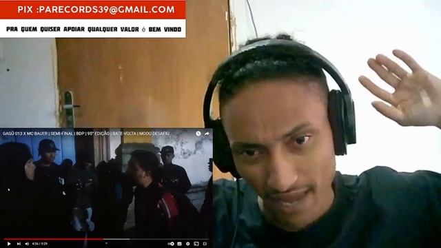 REACT - GAGÜ 013 X MC BAUER | SEMI-FINAL | BDP | 95° EDIÇÃO смотреть онлайн