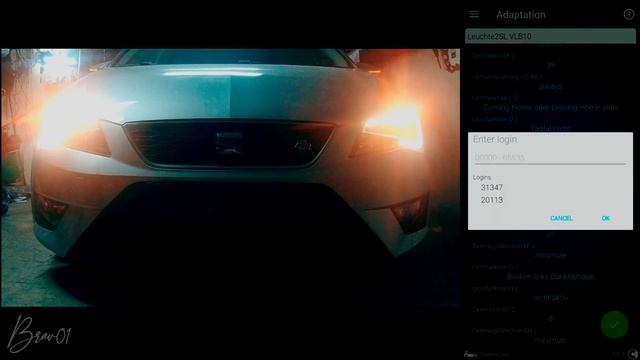 Leon 5F - DRL with Blinker with OBDEleven смотреть онлайн