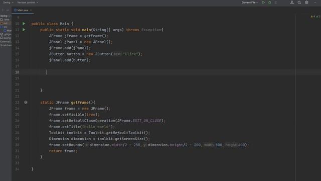 JavaSwing EventHandler | Уроки по JavaSwing EventHandler смотреть онлайн